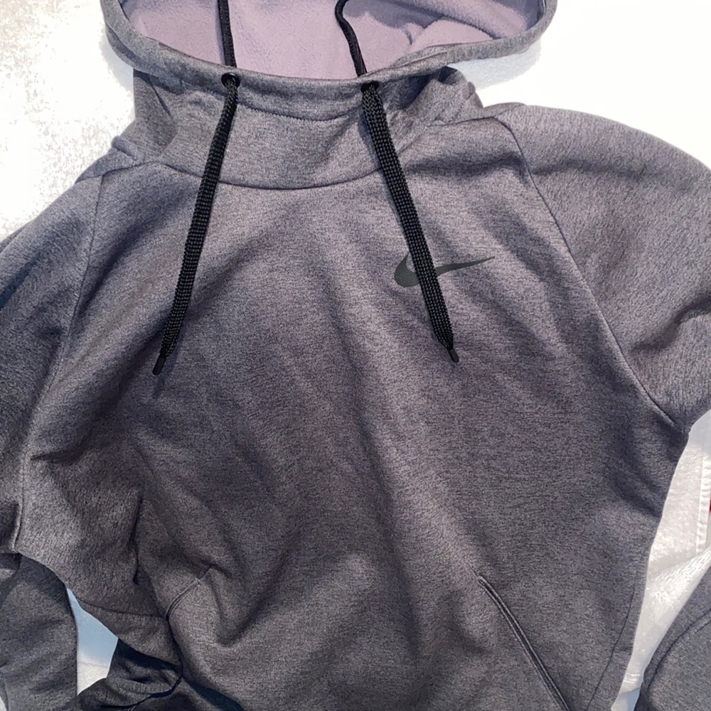 Nike turtle neck hoodie.